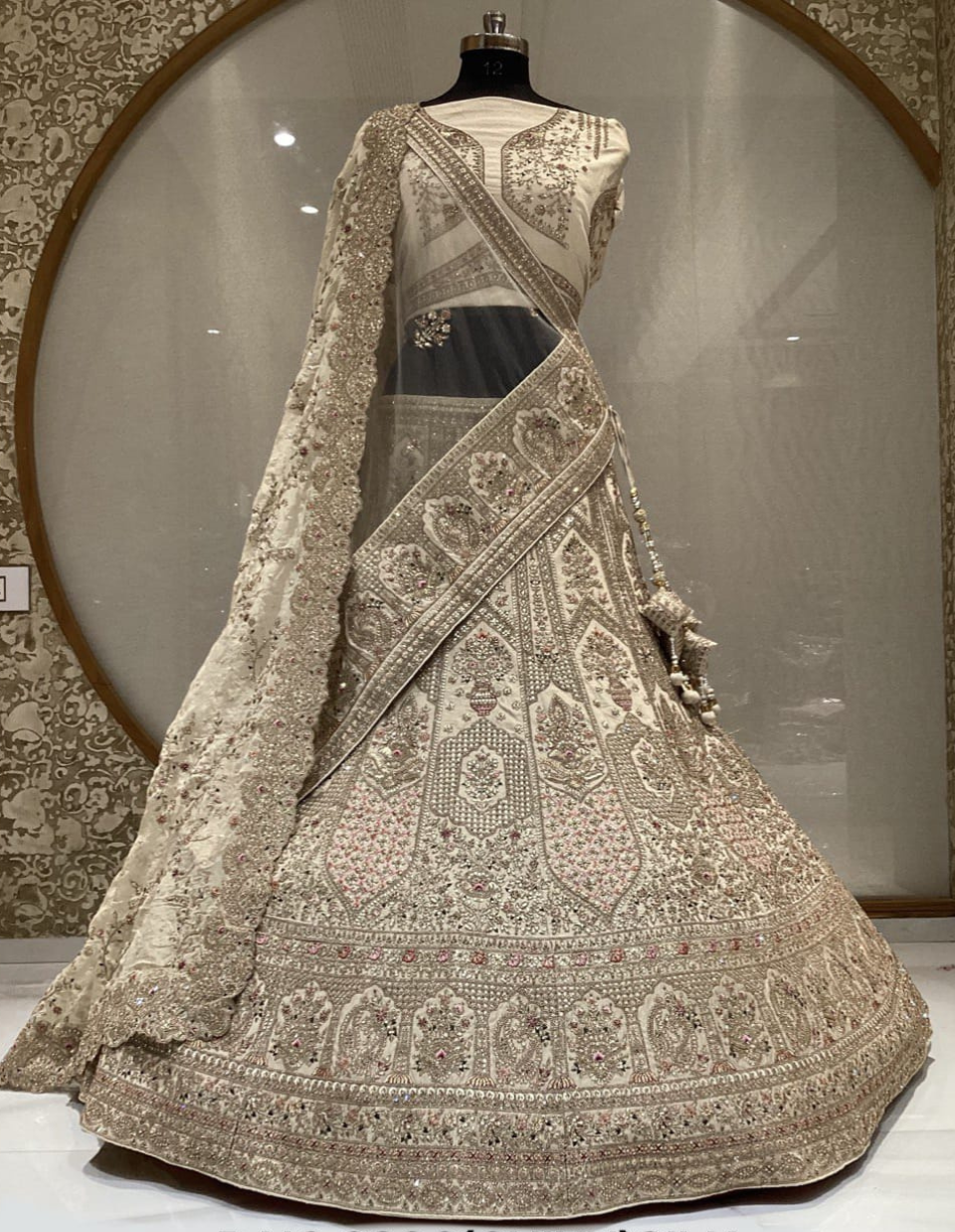 Handcrafted Bridal Lehenga for a Royal Wedding – Keshav Creations