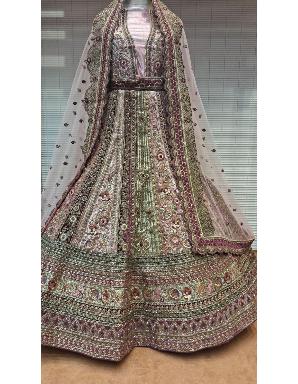 Elegantly Embroidered Lehenga for a Luxe Statement Look