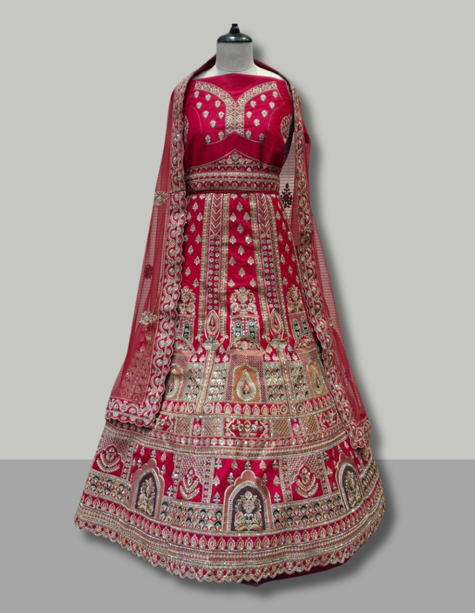 Royal Zari Embroidered Lehenga Set