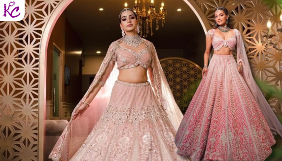 Engagement lehena by Keshav Creations