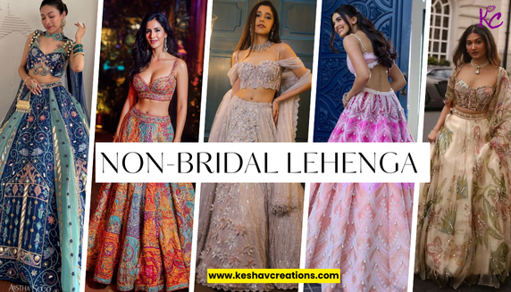 Elegant Non-Bridal Lehengas for Every Occasion | Trendy Party & Festive Wear by Keshav Creations