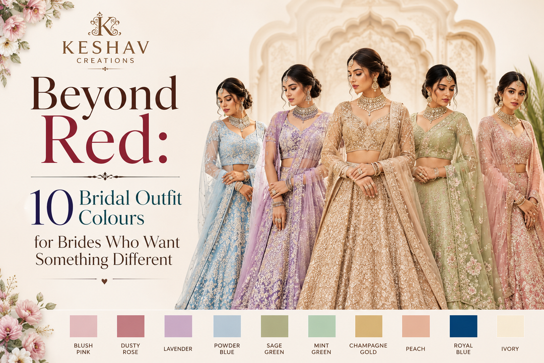 Modern Bridal lehenga Colors Online