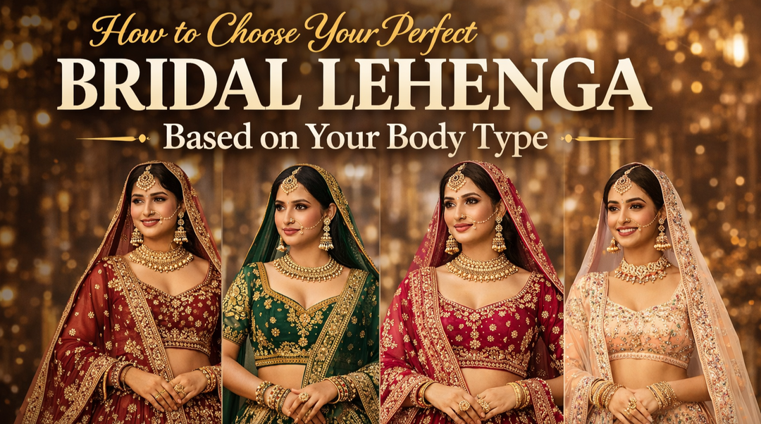 How to Choose Your Perfect Bridal Lehenga