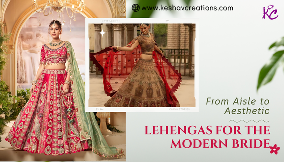 Modern Bridal lehenga Designs