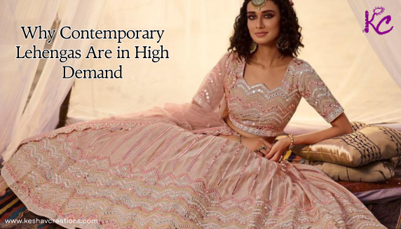 Contemporary Lehengas in Chandni Chowk Delhi at Keshav Creations