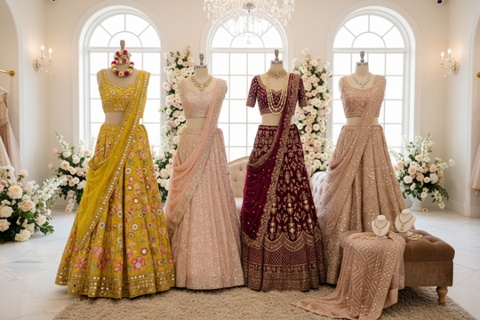 From Mehendi to Reception: The Perfect Lehenga Every Bridesmaid Needs