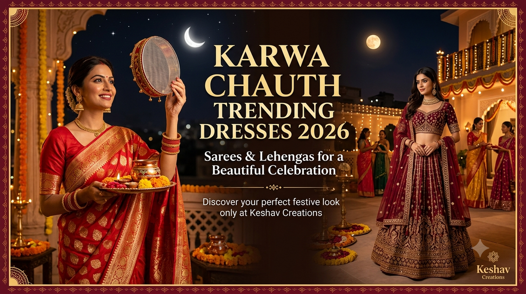 Karwa Chauth Trending Dresses 2026: Sarees & Lehengas for a Beautiful Celebration