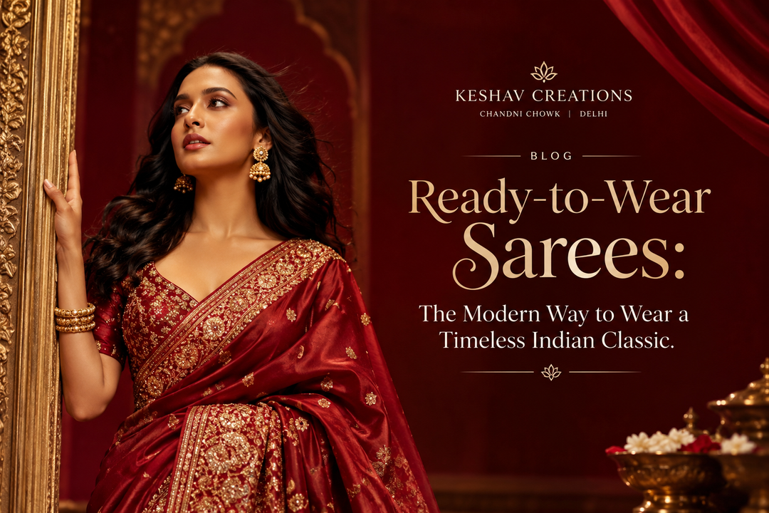 ready to wear saree