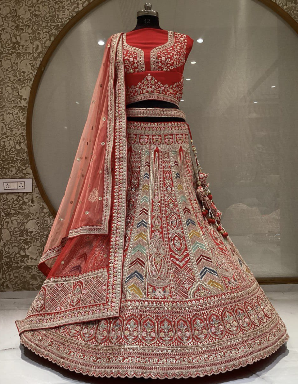 Heavy Work Designer Bridal Lehenga