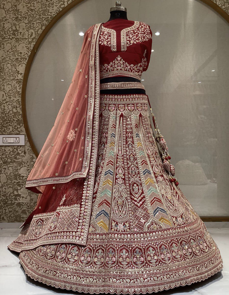 Heavy Work Designer Bridal Lehenga