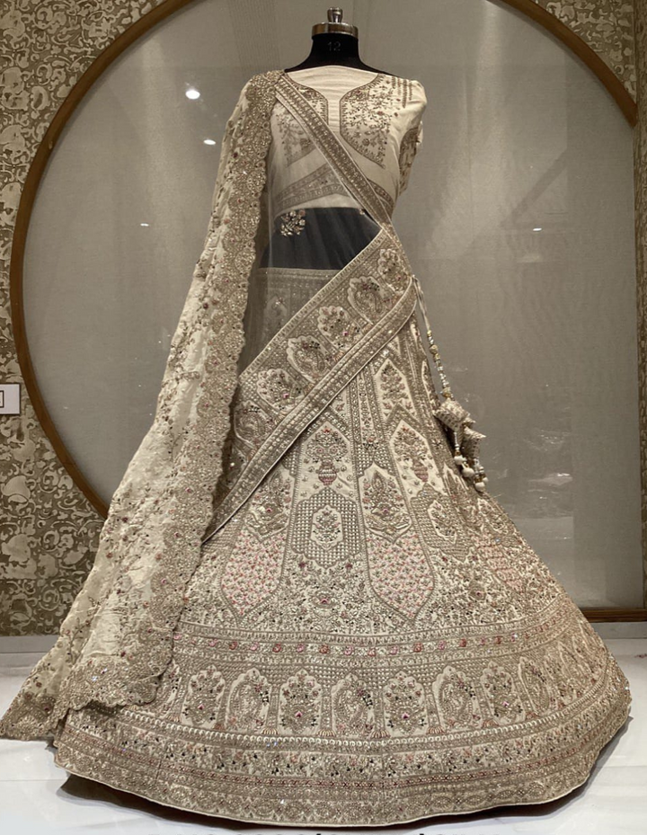 Handcrafted Bridal Lehenga for a Royal Wedding