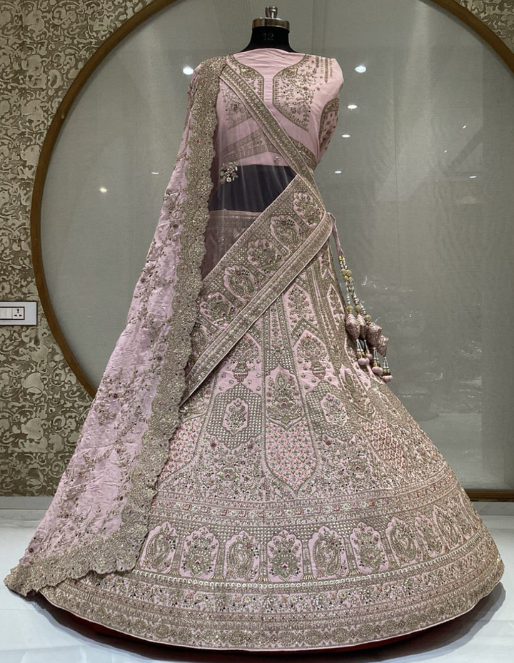 Handcrafted Bridal Lehenga for a Royal Wedding