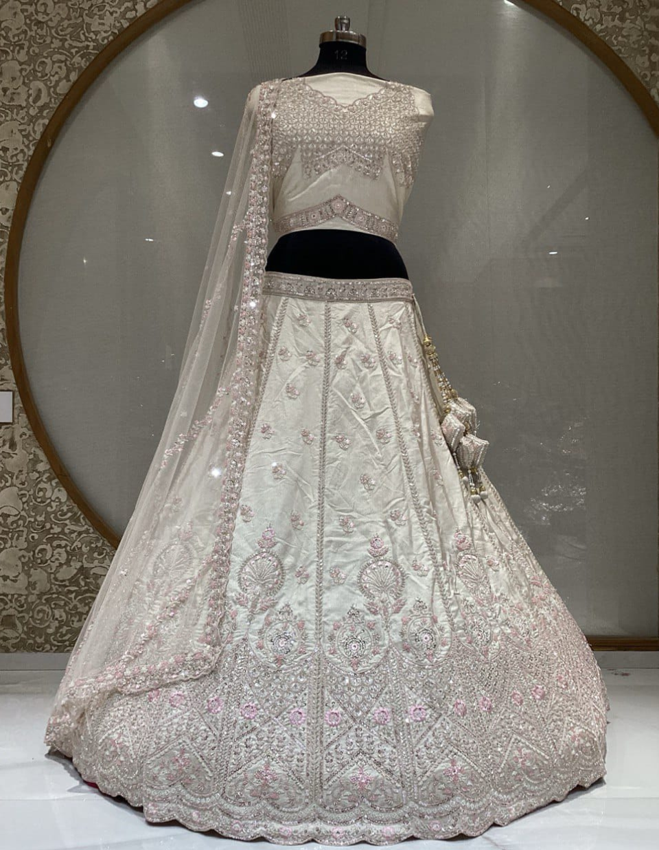 Silk Lehenga design