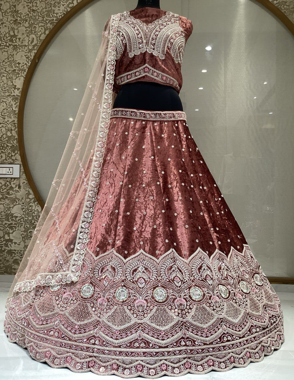 Royal Velvet Lehenga