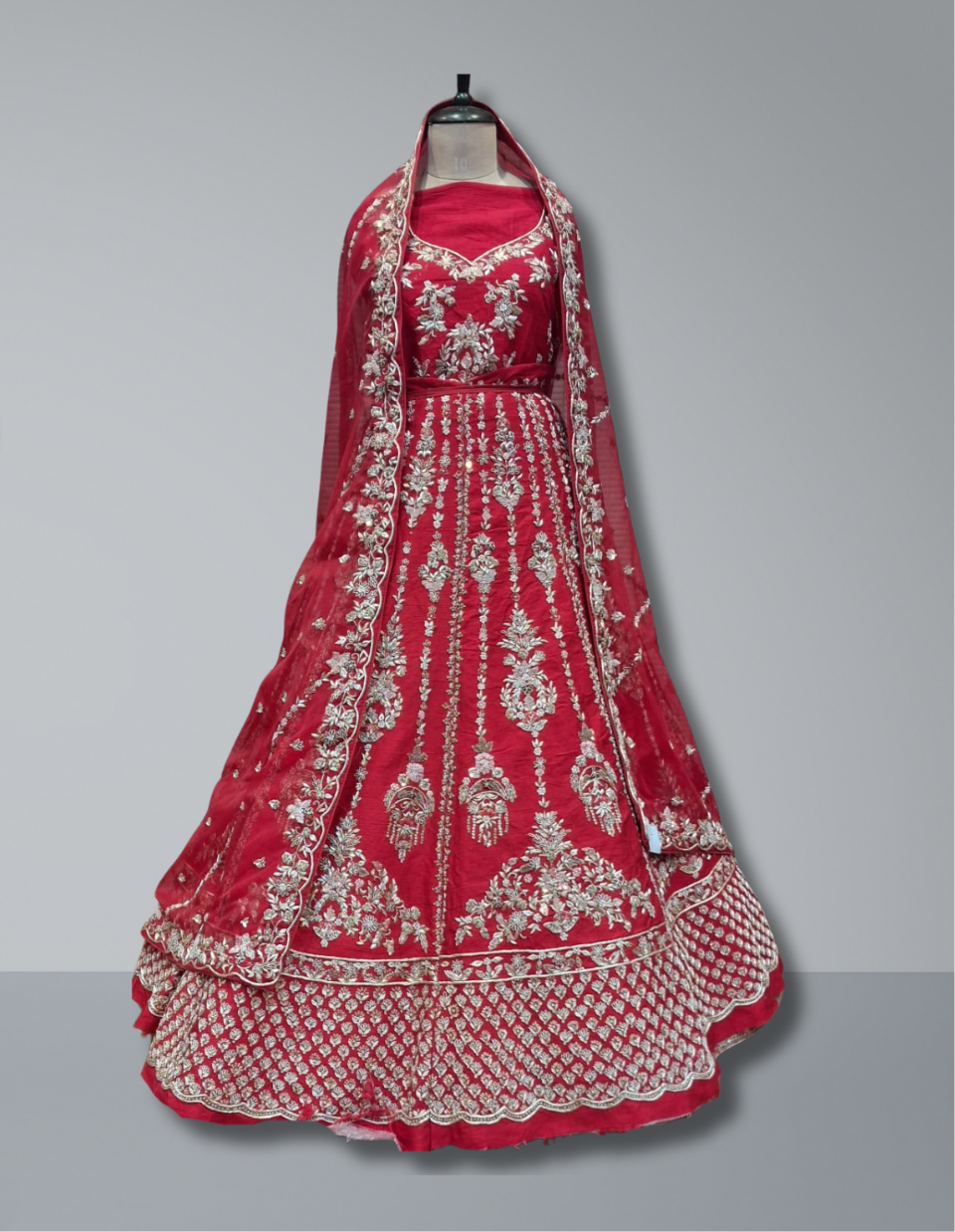 RED BRIDAL LEHENGA