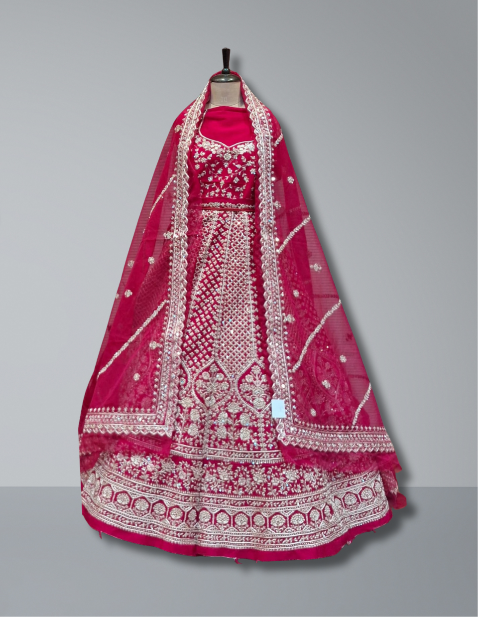 PINK RIDAL LEHENGA