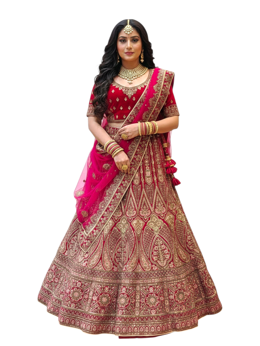 RS_16000_4Royal Elephant Motif Bridal Lehenga