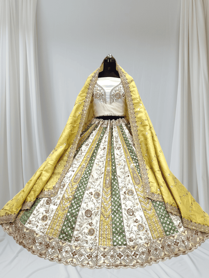 Dual Tone Party Wear Lehenga for  Girls