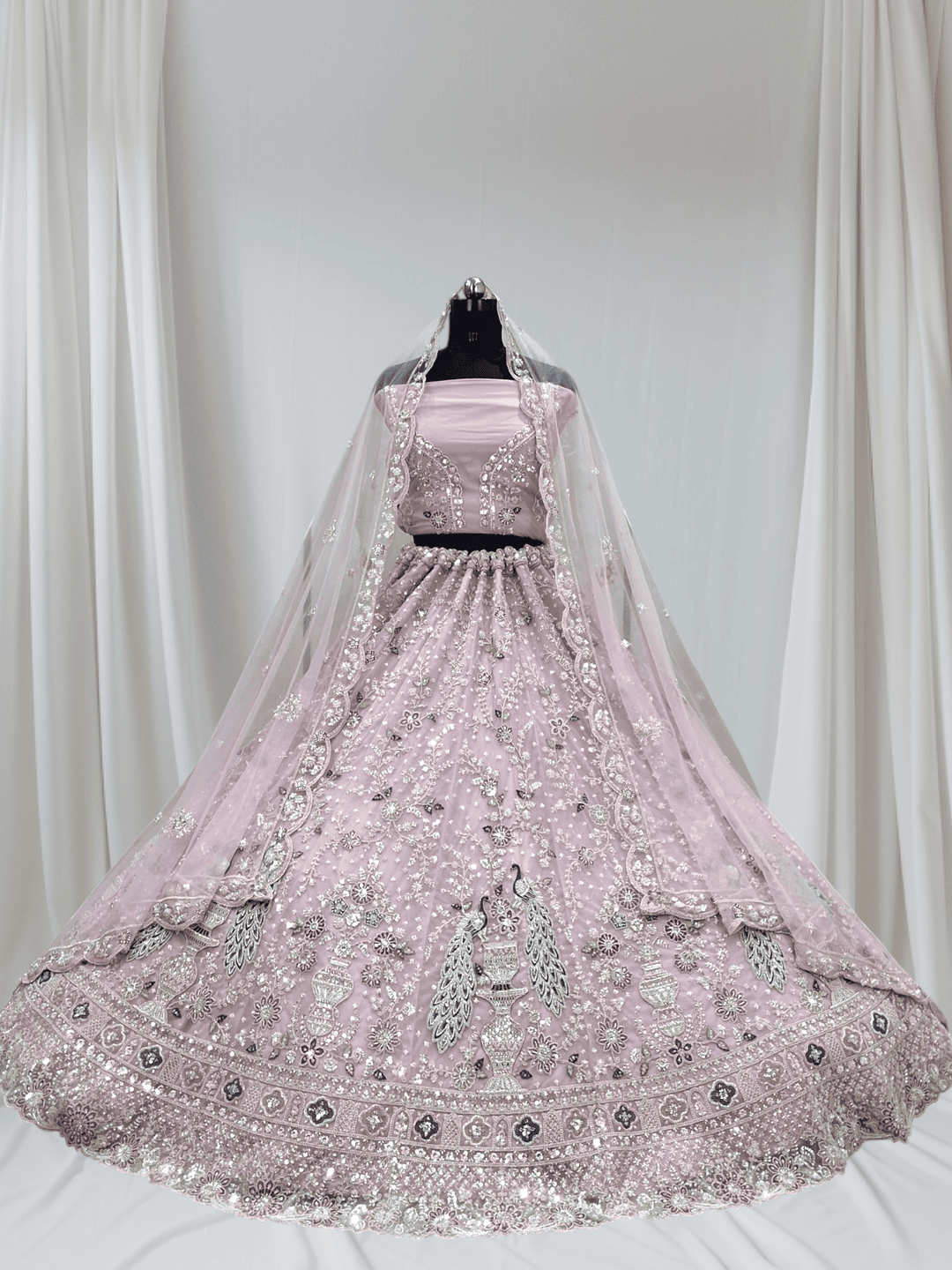 Premium Designer Embroidered Party Wear Lehenga for Girls