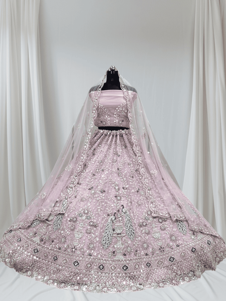 Premium Designer Embroidered Party Wear Lehenga for Girls