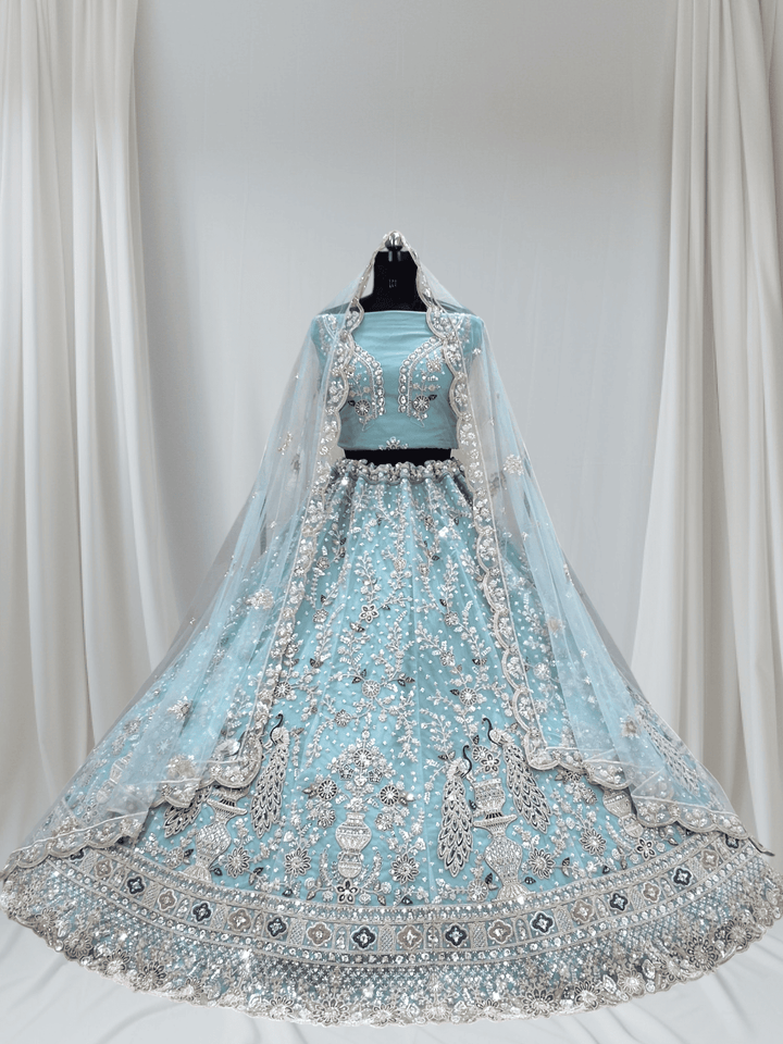 Premium Designer Embroidered Party Wear Lehenga for Girls