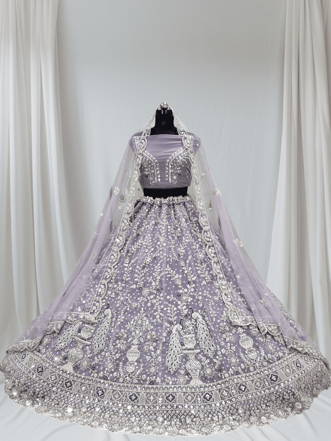 Premium Designer Embroidered Party Wear Lehenga for Girls