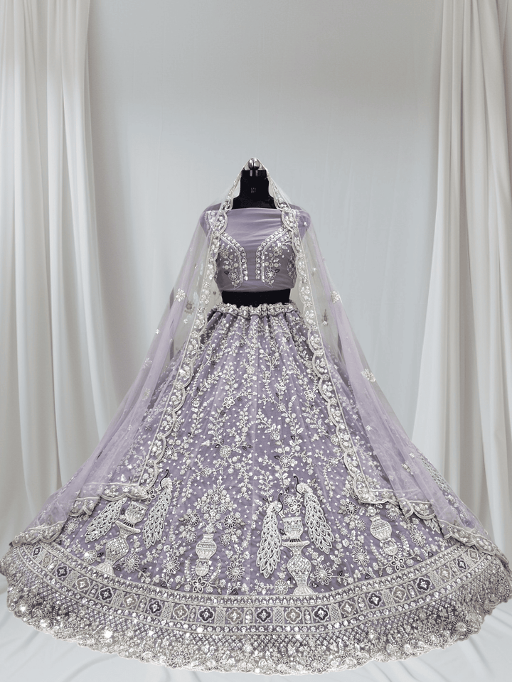 Premium Designer Embroidered Party Wear Lehenga for Girls