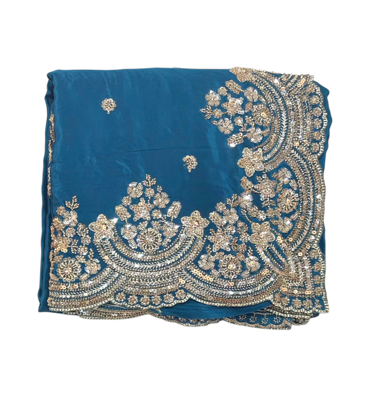 Designer Crape Saree – Elegant | Lightweight | Premium Craftsmanship