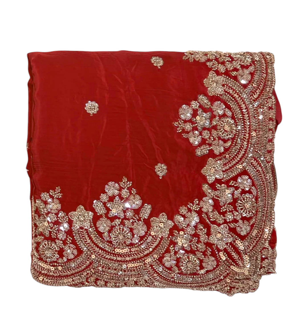 Designer Crape Saree – Elegant | Lightweight | Premium Craftsmanship