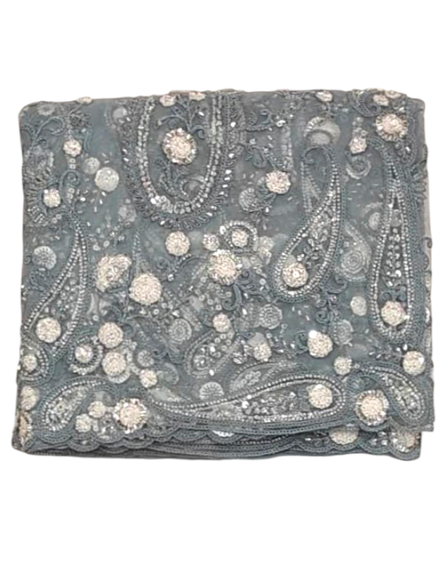 Elegant Net Fabric Saree for Women | Lightweight Partywear Saree in Multiple Colour Shades – Keshav Creations