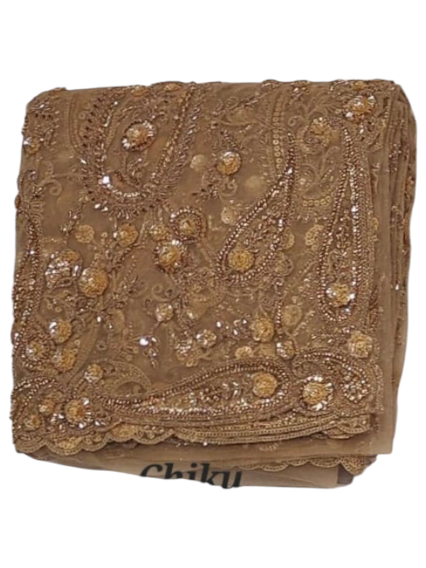 Elegant Net Fabric Saree for Women | Lightweight Partywear Saree in Multiple Colour Shades – Keshav Creations