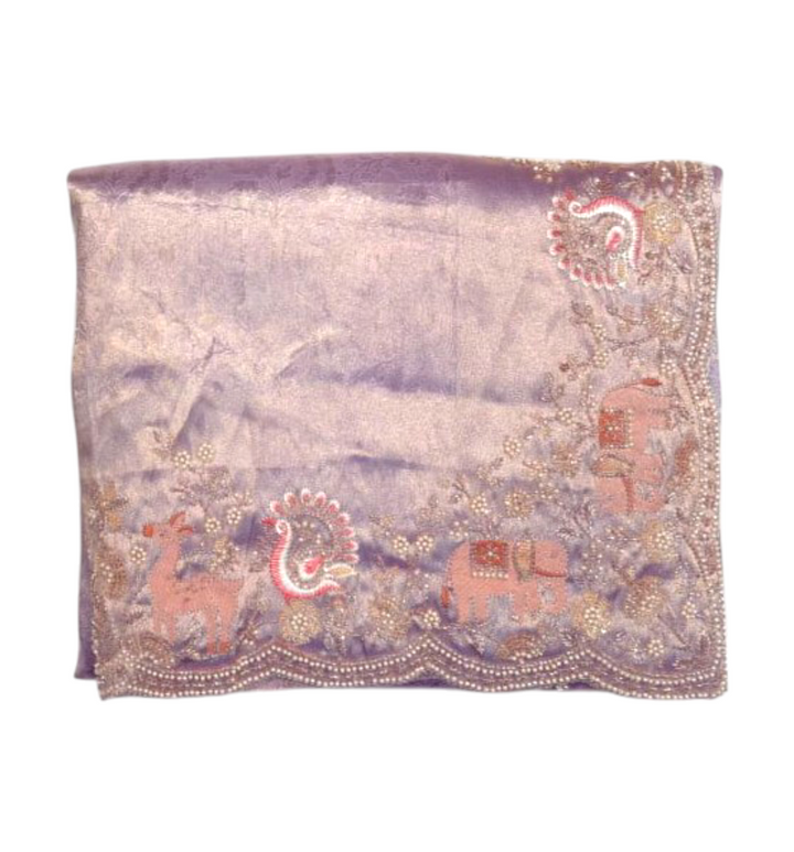 Elegant Brocade Saree by Keshav Creations