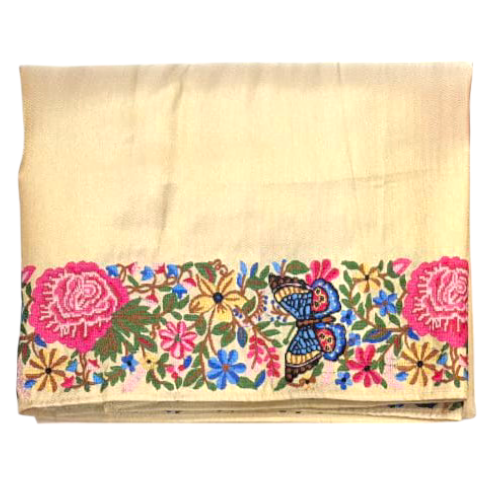 Beige Colour Designer Saree for women 