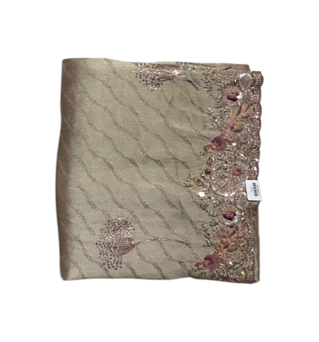 Royal Tiger Work Designer Saree | Keshav Creations