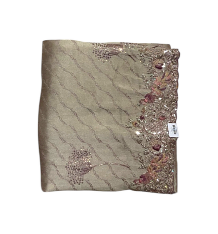 Royal Tiger Work Designer Saree | Keshav Creations