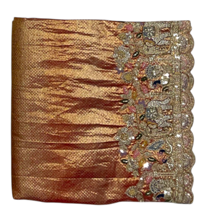 Rani Colour Kanjivaram Silk Saree For Women 