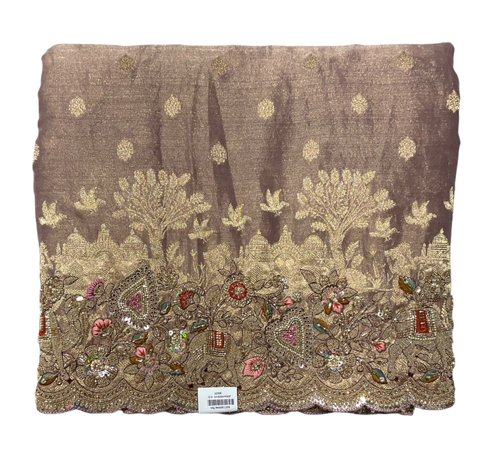 Brown Colour Designer Saree for women 