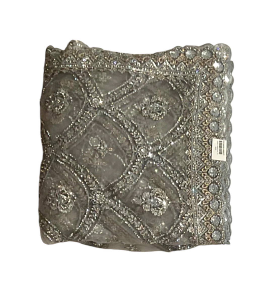 Designer berry berry Colour Saree in Net Fabric 