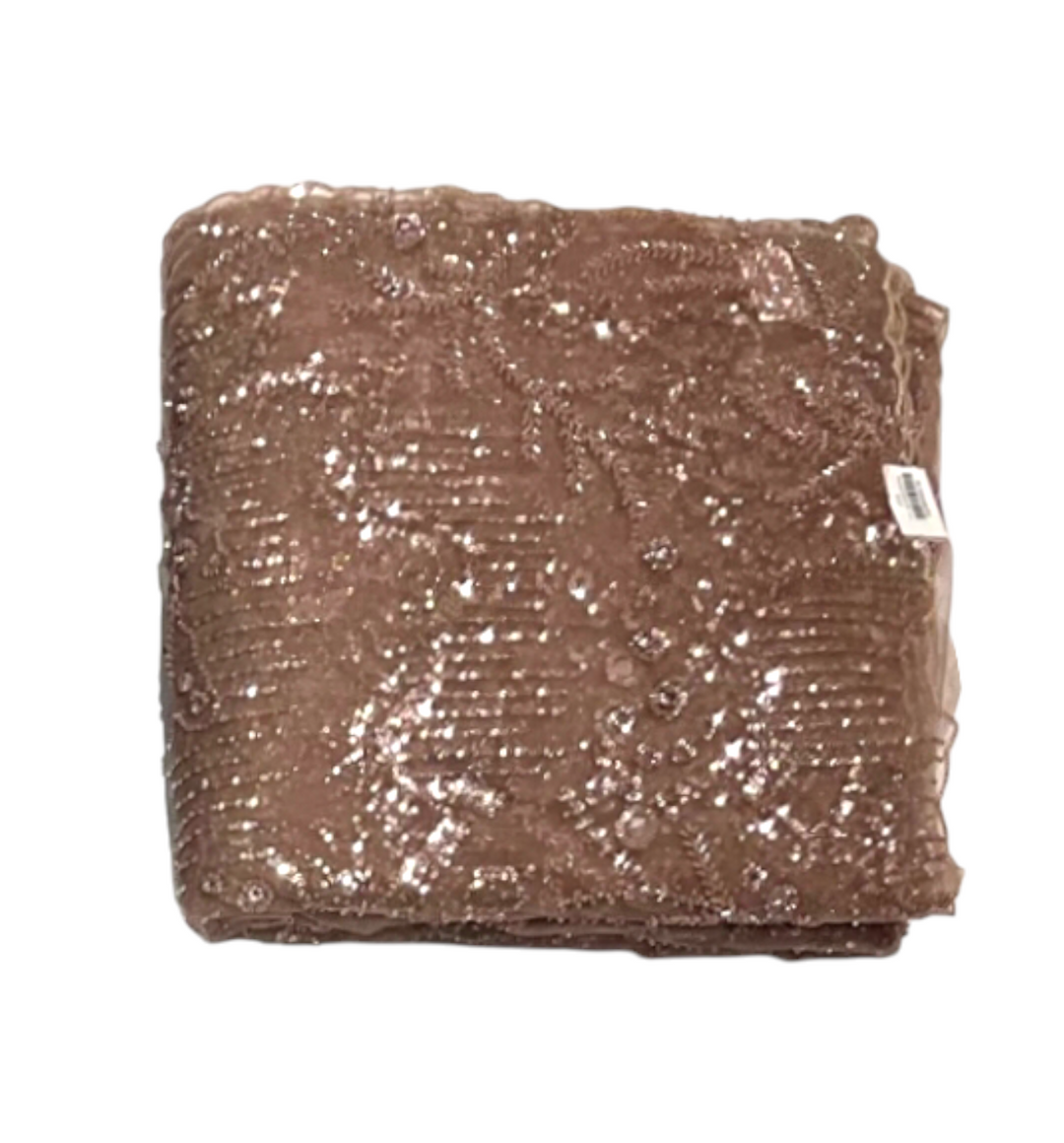 Trending Party Wear Saree in Net Fabric | Elegant Sequin Work – Keshav Creations