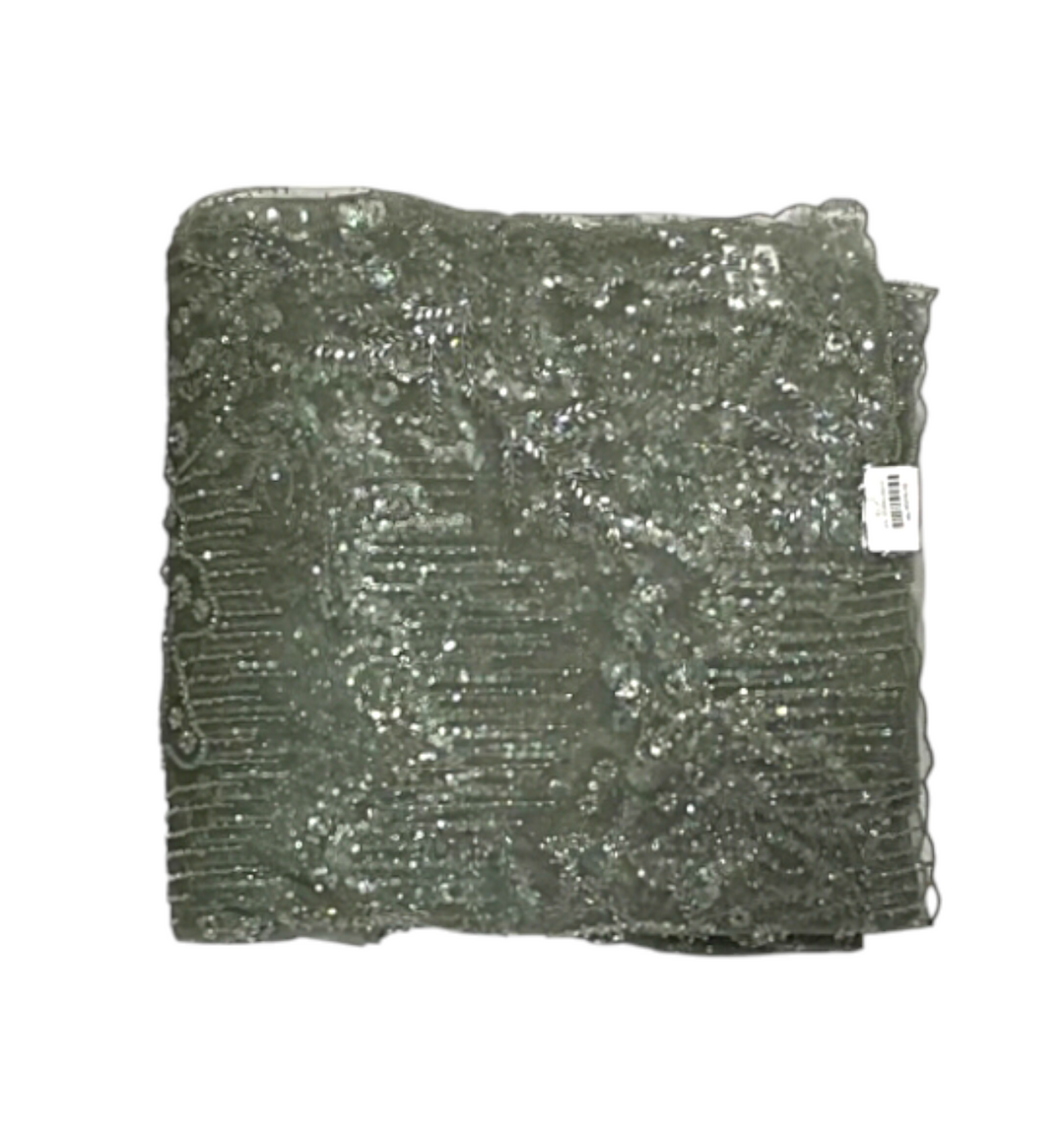 Trending Party Wear Saree in Net Fabric | Elegant Sequin Work – Keshav Creations